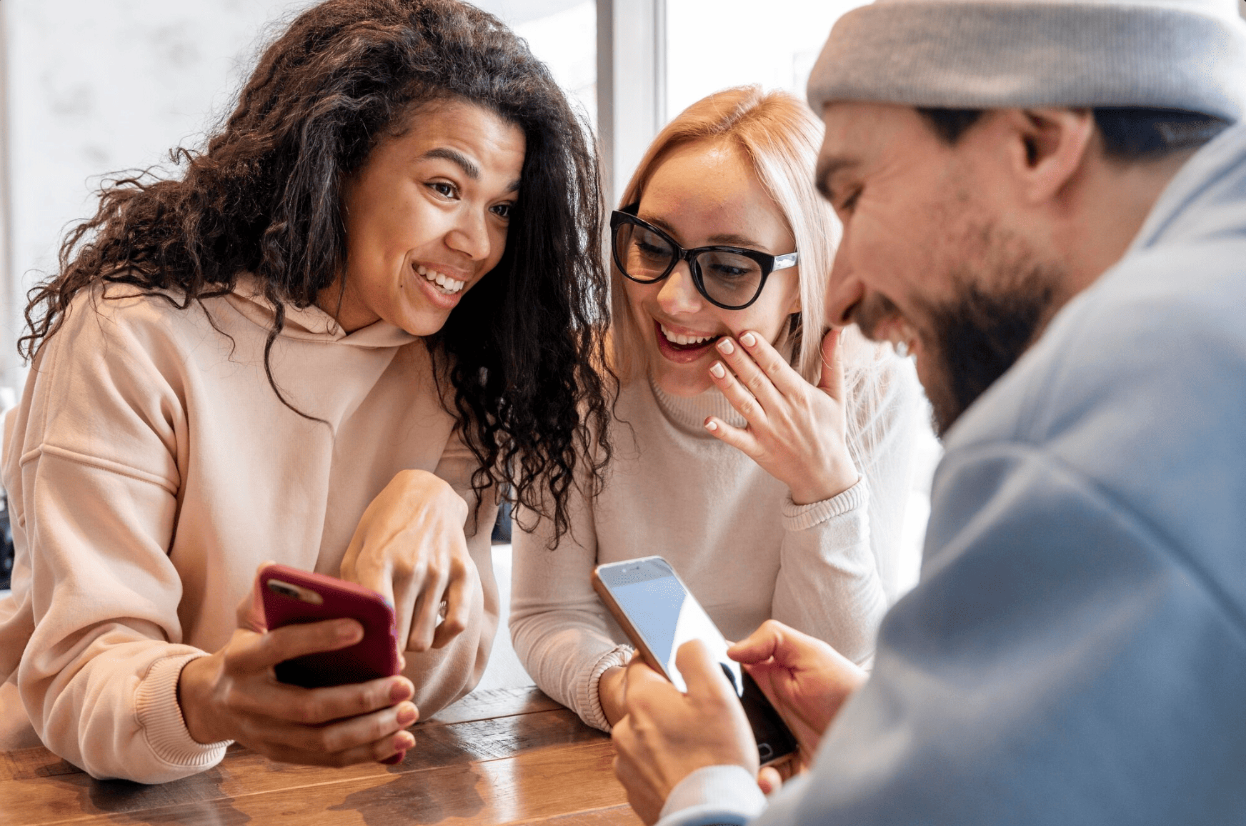 People pooling payments together as a group